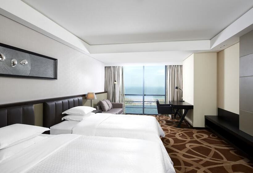 غرفه قياسيه سريرين مزدوجين, Four Points By Sheraton Qingdao, West Coast
