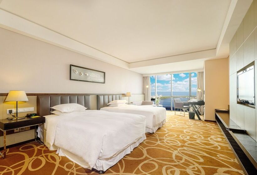 غرفه قياسيه سريرين مزدوجين, Four Points By Sheraton Qingdao, West Coast