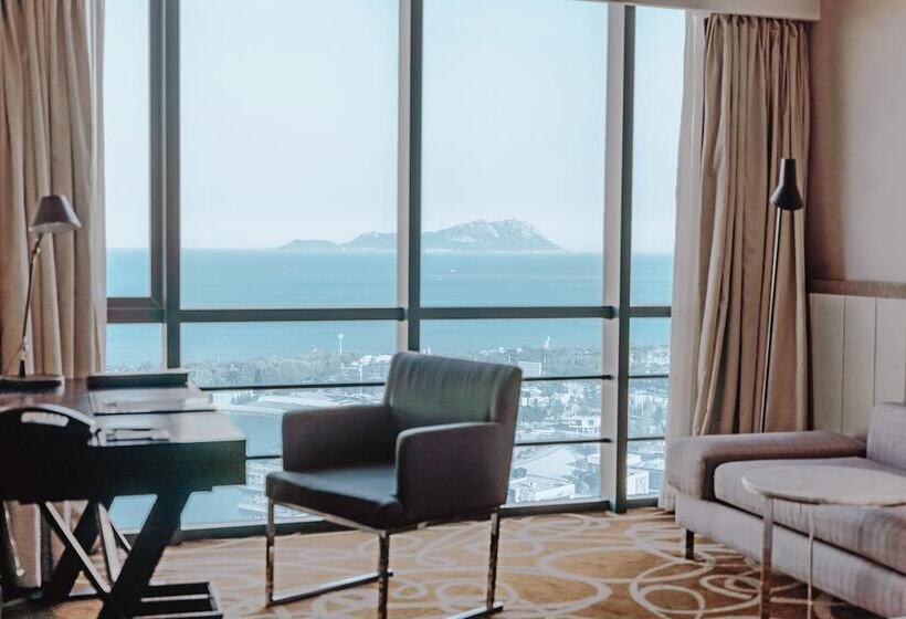Номер Стандарт 2 Двуспальные Кровати, Four Points By Sheraton Qingdao, West Coast