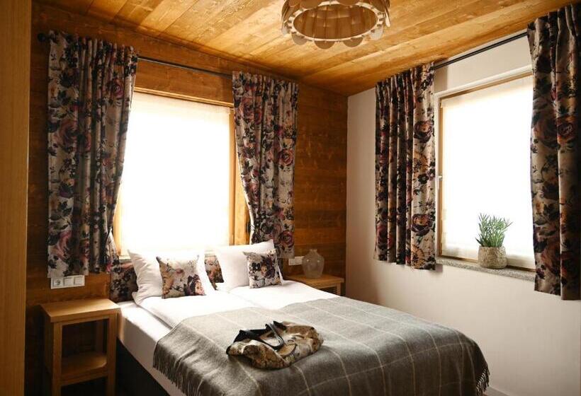 Апартаменты 1 Спальня, Apartamenty U Harrego Boutique Spa Z Klimatyzacja, Balkon, Sauna, Tężnia Parking