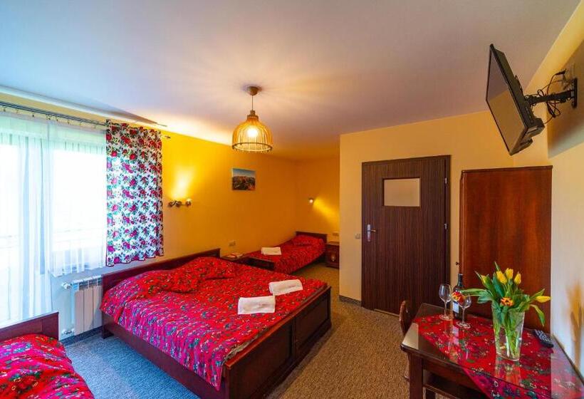 غرفة ديلوكس رباعية, Apartamenty I Pokoje W Willi Na Ubocy