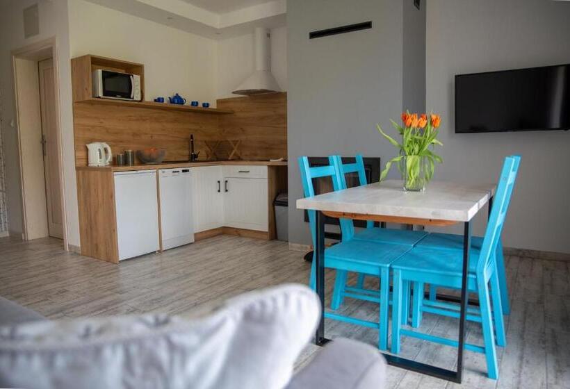 Апартаменты 1 Спальня с Террасой, Apartamenty Zazamcze