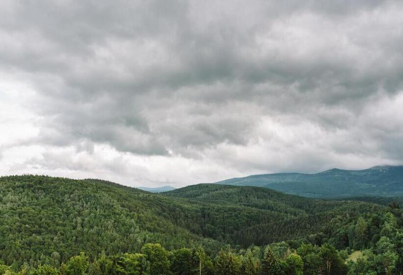 اتاق لوکس با بالکن, Weranda Z Widokiem Na Karkonosze