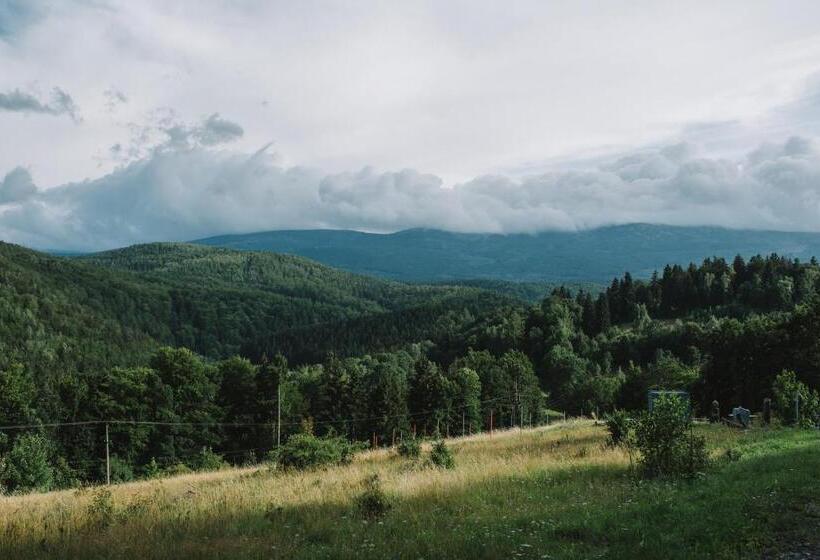 اتاق استاندارد سه تخته با بالکن, Weranda Z Widokiem Na Karkonosze