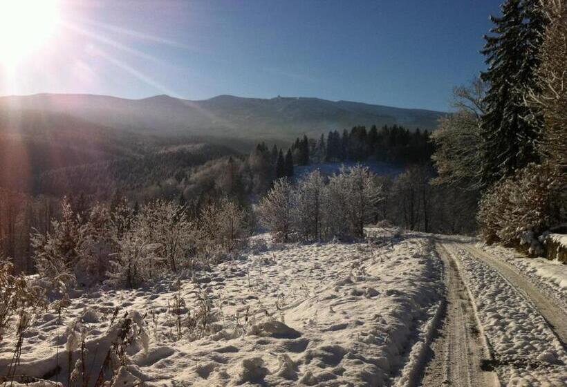 اتاق استاندارد سه تخته با بالکن, Weranda Z Widokiem Na Karkonosze