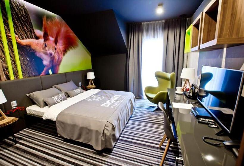 غرفة كمفورت مع تراس, Bacówka Radawa & Spa