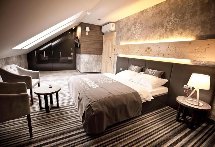 شقة ديلوكس غرفة نوم واحدة, Bacówka Radawa & Spa