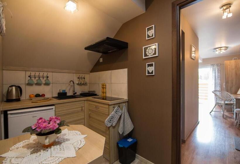 标准间带阳台, Willa Pod Bukami