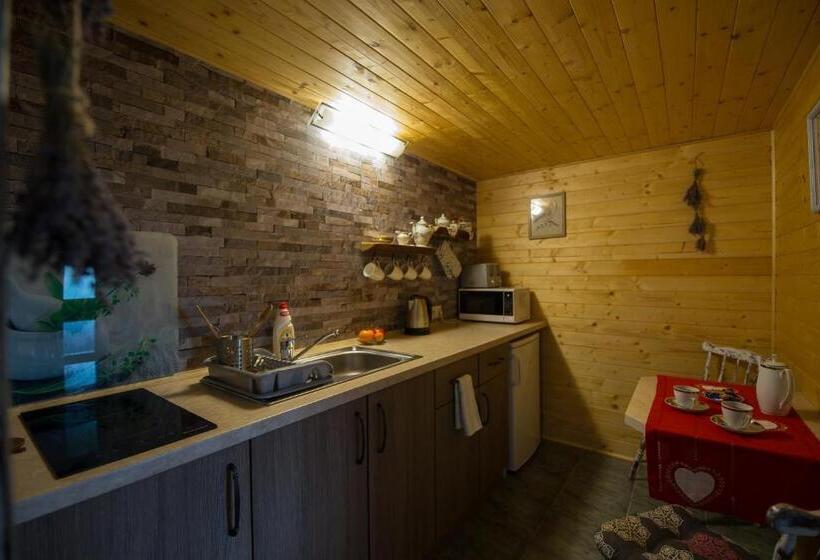 带花园景观的标准三人间, Willa Pod Bukami