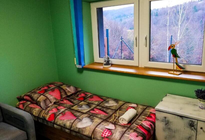 带花园景观的标准三人间, Willa Pod Bukami