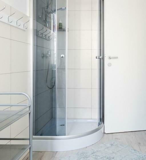 标准三人间共用浴室, Hostel Zakątek Ulica Grunwaldzka