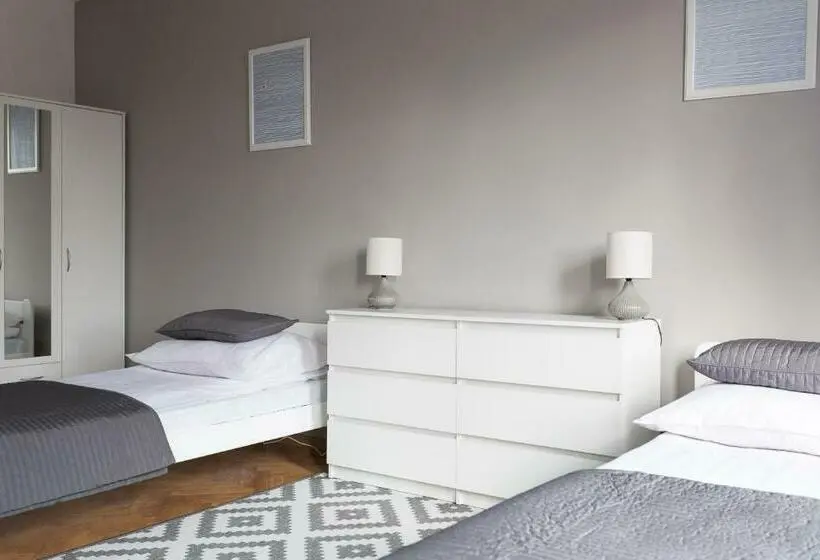 Standard-huone Jaettu Kylpyhuone, Hostel Zakątek Ulica Grunwaldzka