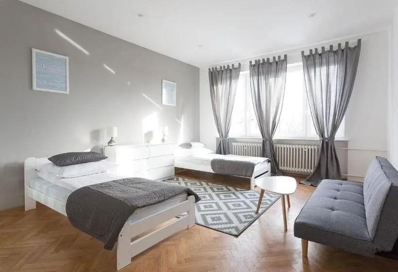 Standard-huone Jaettu Kylpyhuone, Hostel Zakątek Ulica Grunwaldzka