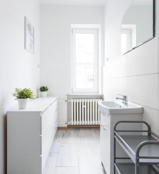 带共用浴室的标准房间, Hostel Zakątek Ulica Grunwaldzka