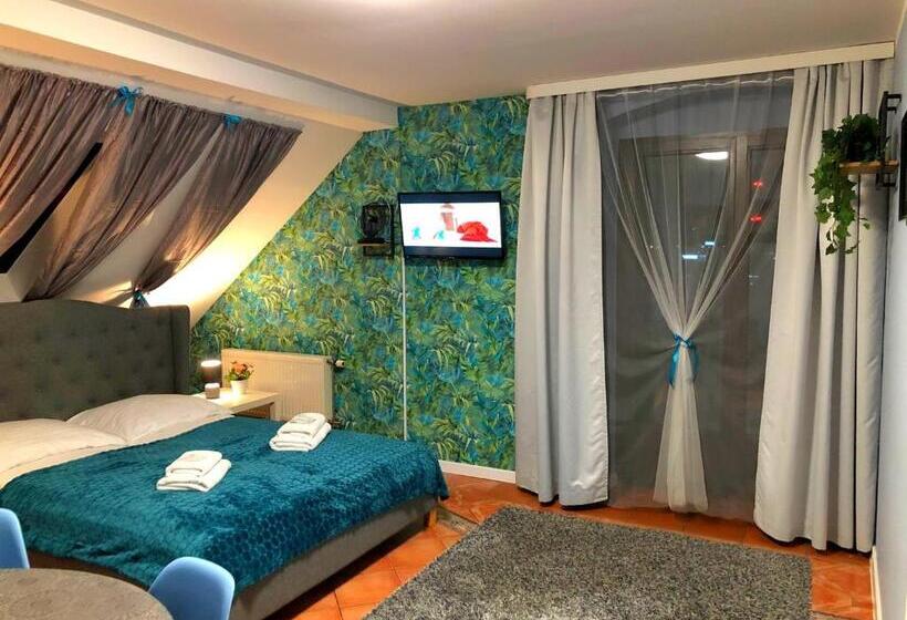 Апартаменты 1 Спальня с Балконом, Great Polonia Jelenia Góra City Center