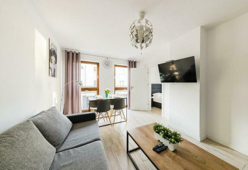 آپارتمان سوپریور 1 خوابه, Apartamenty Bałtyckie   Grand Baltic   Wifi, Klimatyzacja, Sala Zabaw, Taras Wypoczynkowy, Centrum U