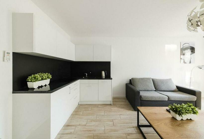 آپارتمان سوپریور 1 خوابه, Apartamenty Bałtyckie   Grand Baltic   Wifi, Klimatyzacja, Sala Zabaw, Taras Wypoczynkowy, Centrum U