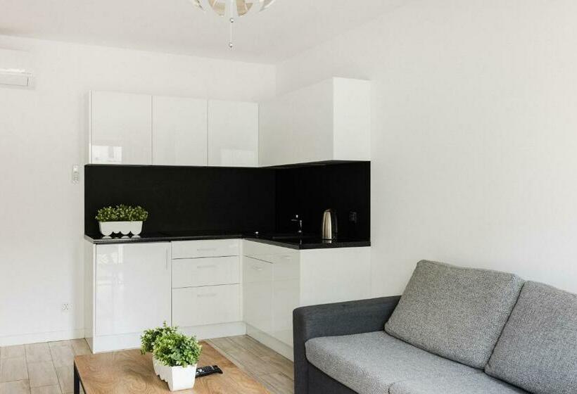 آپارتمان سوپریور 1 خوابه, Apartamenty Bałtyckie   Grand Baltic   Wifi, Klimatyzacja, Sala Zabaw, Taras Wypoczynkowy, Centrum U