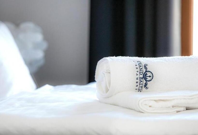 Студия Deluxe, Apartamenty Bałtyckie   Grand Baltic   Wifi, Klimatyzacja, Sala Zabaw, Taras Wypoczynkowy, Centrum U