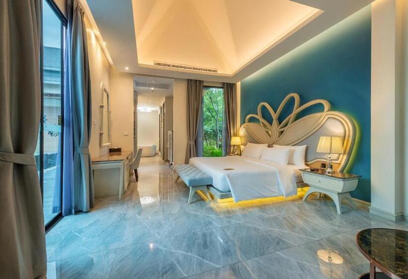 빌라 1 베드룸 - 수영장, Phukalini Luxury Pool Villa & Onsen Sha Plus Certified