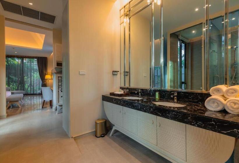 וילה עם חדר שינה אחד ובריכת שחיה, Phukalini Luxury Pool Villa & Onsen Sha Plus Certified