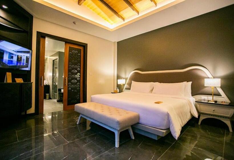 스탠다드 룸 킹사이즈 침대, Phukalini Luxury Pool Villa & Onsen Sha Plus Certified