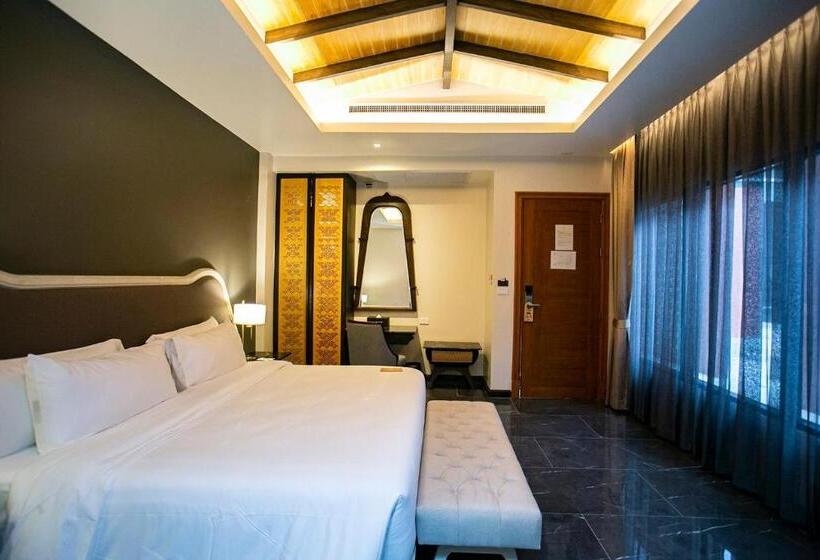 חדר סטנדרט עם מיטת קינג, Phukalini Luxury Pool Villa & Onsen Sha Plus Certified