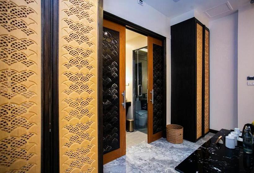 חדר סטנדרט עם מיטת קינג, Phukalini Luxury Pool Villa & Onsen Sha Plus Certified