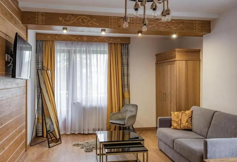 استودیو استاندارد با بالکن, Leśne Apartamenty