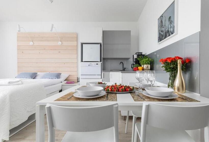 Студия Deluxe, Seaside Apartamenty Dominikana I Sianożęty Basen&jakuzzi&parking
