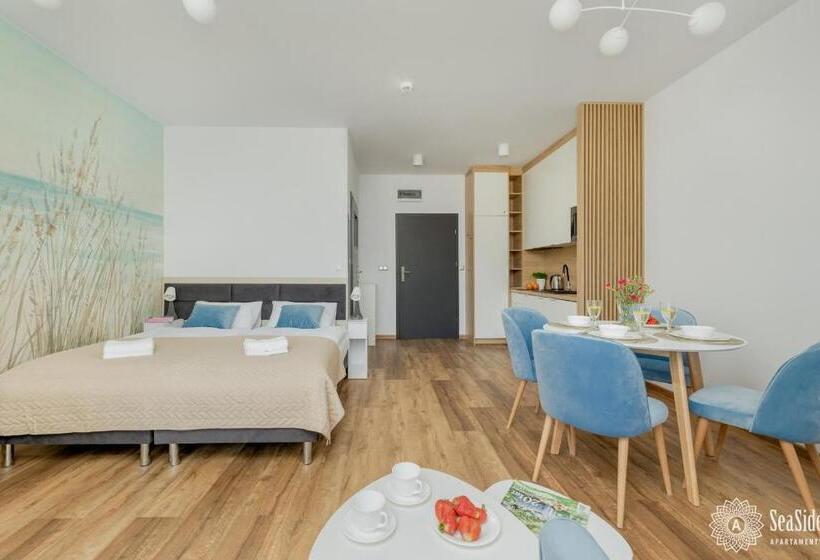 스탠다드 스튜디오 킹침대, Seaside Apartamenty Dominikana I Sianożęty Basen&jakuzzi&parking