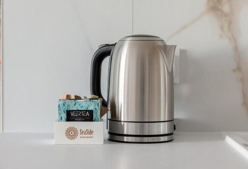 스탠다드 스튜디오 킹침대, Seaside Apartamenty Dominikana I Sianożęty Basen&jakuzzi&parking