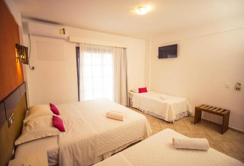 חדר סטנדרט לארבעה, Pousada Dom Capudi