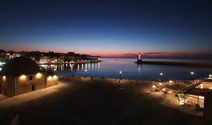 חדר דלוקס עם מרפסת נוף לים, Amphitrite