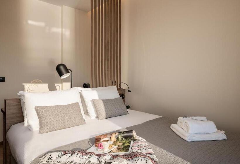 חדר דלוקס עם מרפסת נוף לים, Amphitrite