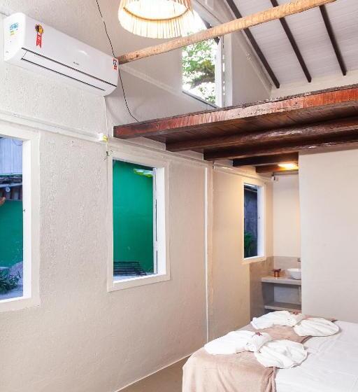 デラックスの４人部屋, Pousada Da Praça Caraíva