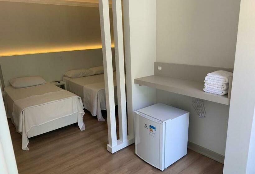 חדר דלוקס לארבעה, Sítio Novo Pousada