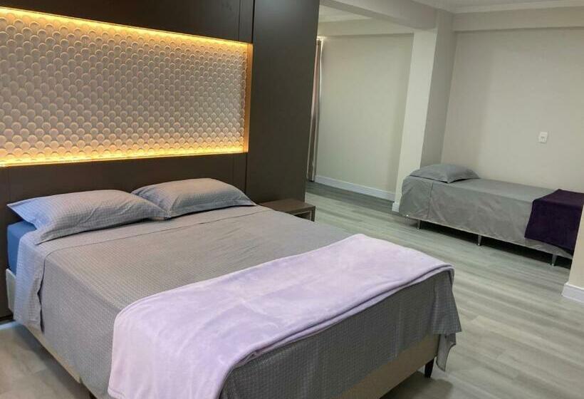 חדר דלוקס לארבעה, Sítio Novo Pousada