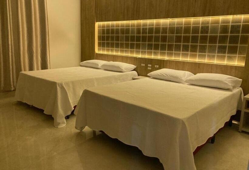 חדר דלוקס לארבעה, Sítio Novo Pousada