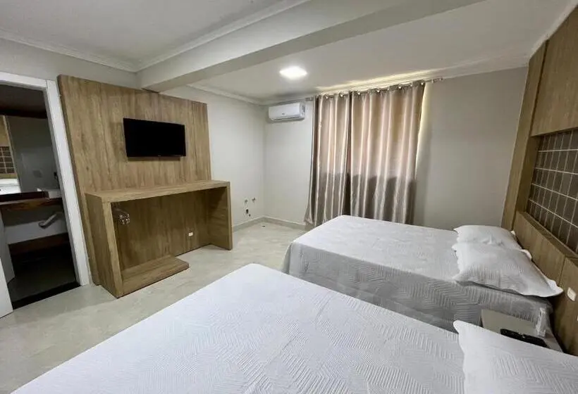 デラックスの４人部屋, Sítio Novo Pousada
