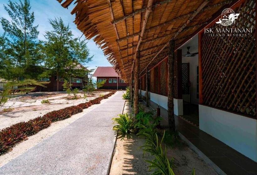 带大床的豪华间, Jsk Mantanani Island Resorts