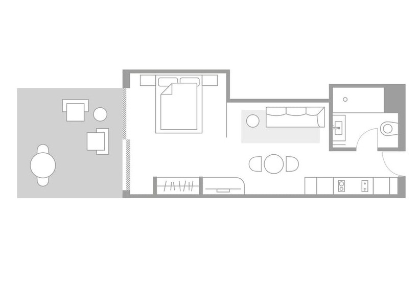 Classic studio with garden view, The Flag Hotel Marbella, Estepona - Adults Recommended