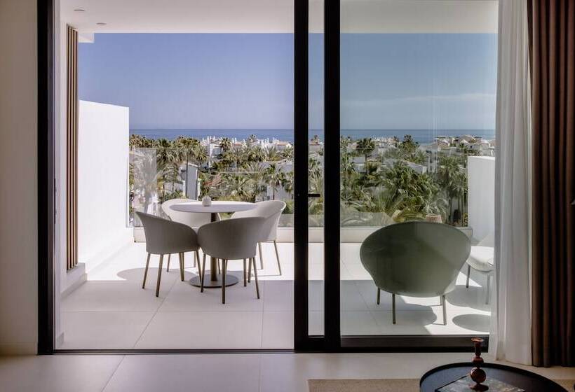 豪华工作室带海景, The Flag Hotel Marbella, Estepona - Adults Recommended
