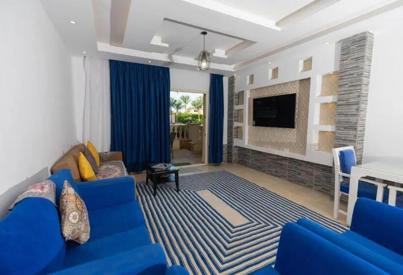 آپارتمان 1 خوابه همکف, Palma Resort Hurghda