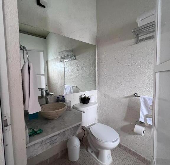 חדר דחוקס עם מיטת קינג, Los Abuelos Hostal Huajuapan