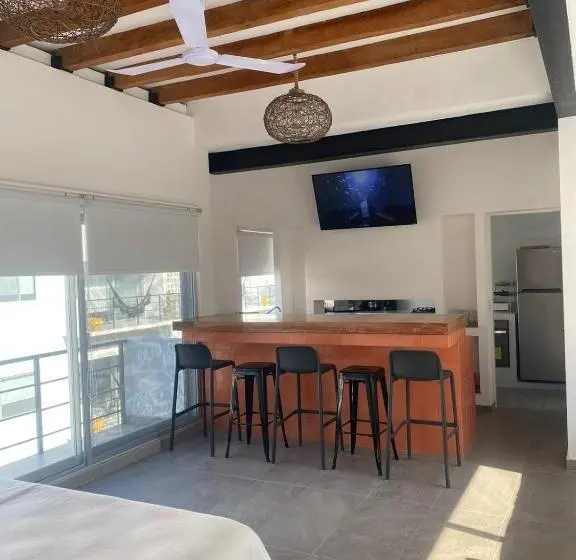 1ベッドルームのデラックスアパートメント, Papaya Condo Acapulco Diamante Solo Adultos