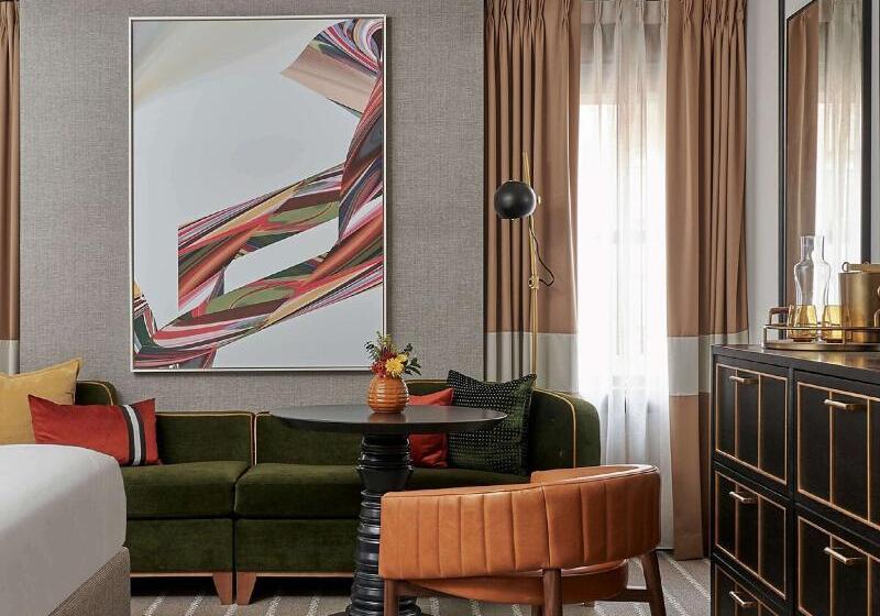 스탠다드 룸 킹사이즈 침대, 21c Museum Hotel St Louis