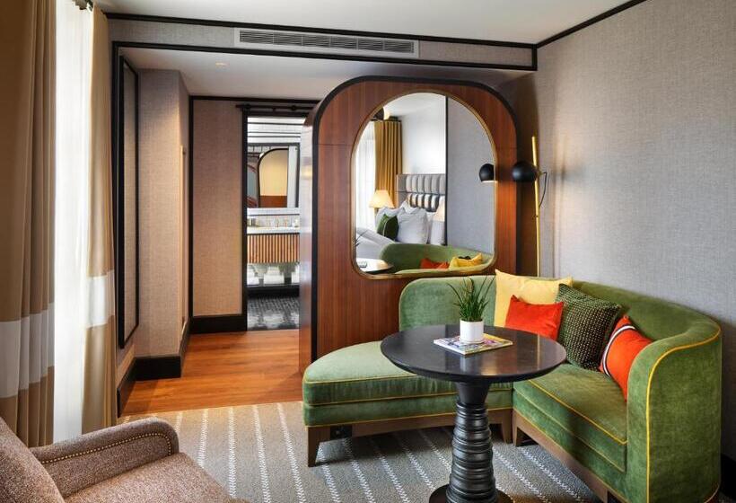 Стандартный Номер Кровать Кинг, 21c Museum Hotel St Louis