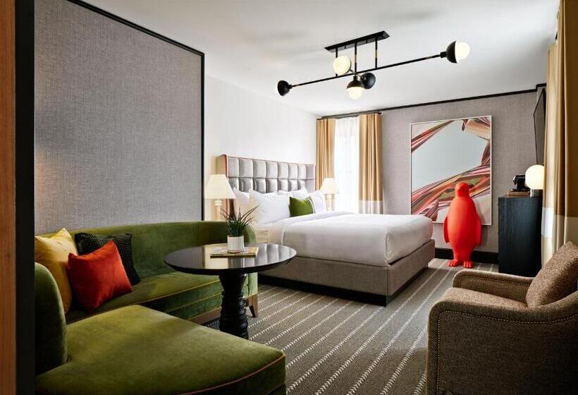 스탠다드 룸 킹사이즈 침대, 21c Museum Hotel St Louis