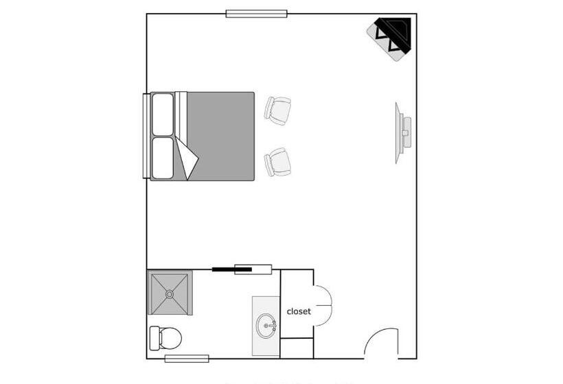 Номер Deluxe Кровать Кинг, Mine And Farm, The Inn At Guerneville, Ca